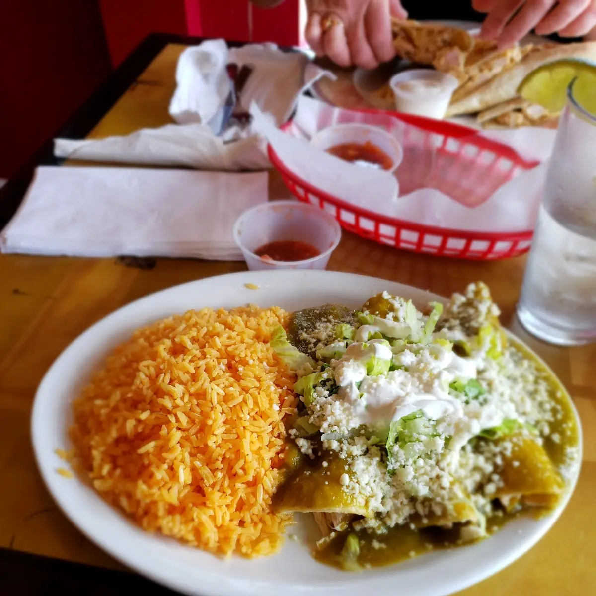 Chicken Enchiladas