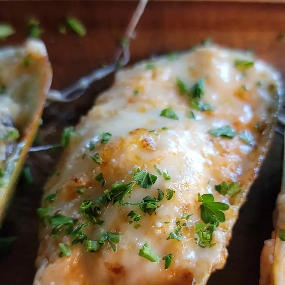Baked Mussels