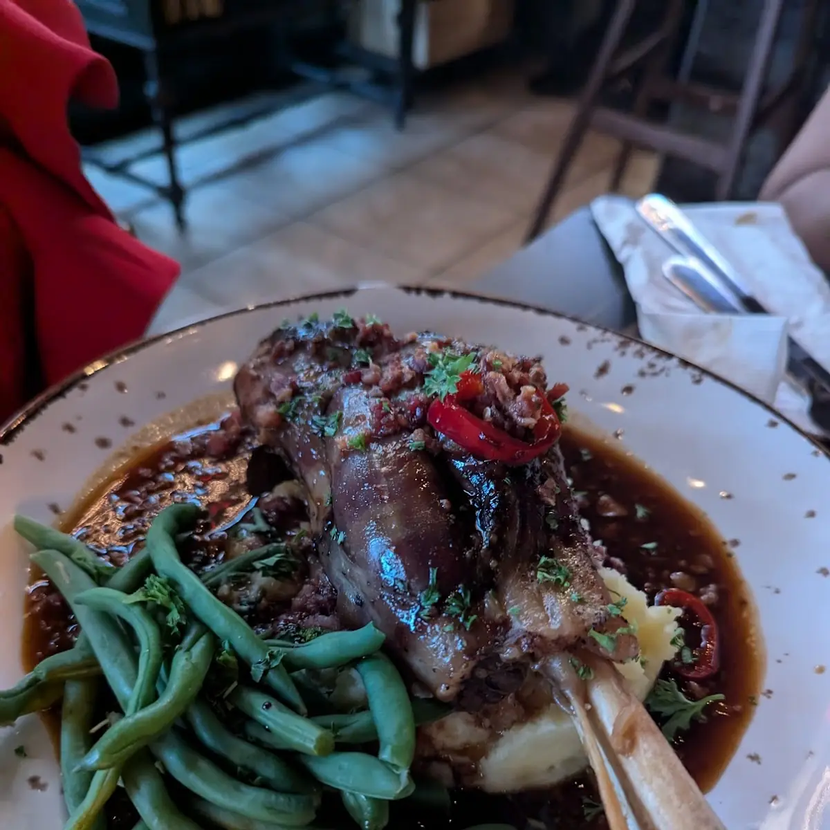Braised Lamb Shank