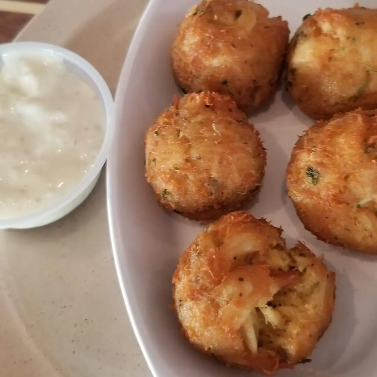 Crab Cake Platter