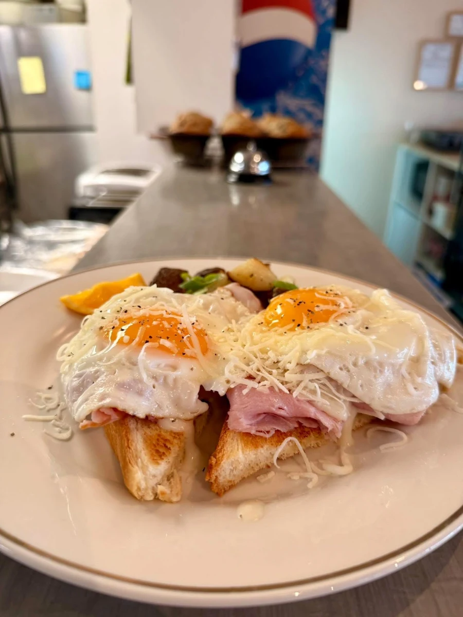 The Classic Benny Ham or Bacon
