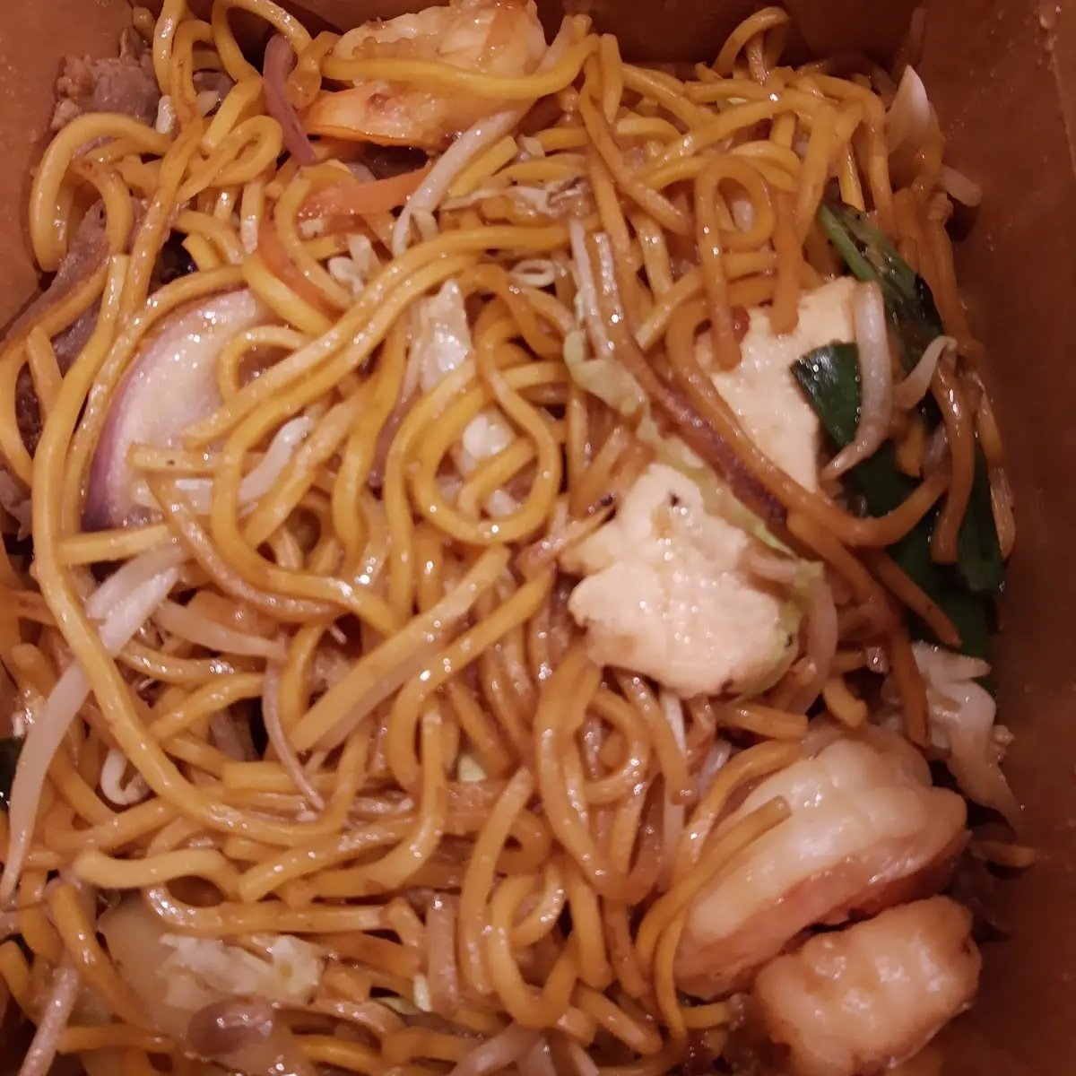 Combination Lo Mein Noodles