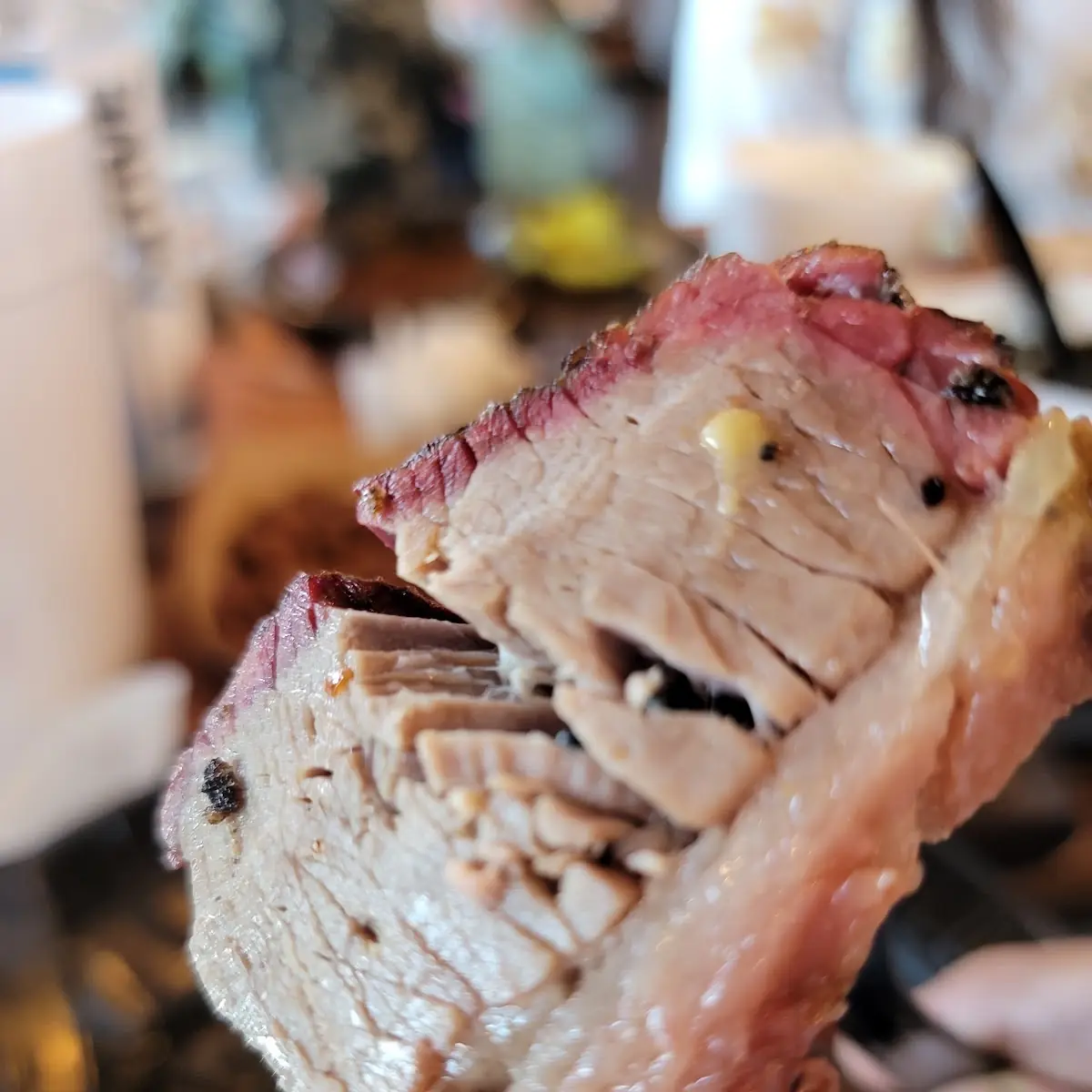 Chopped Brisket Sandwich