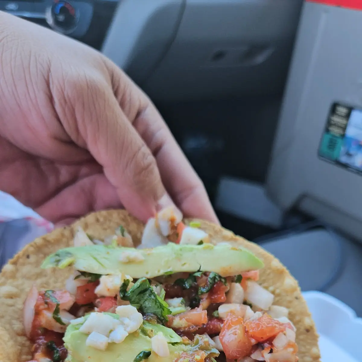 Fish Ceviche Tostada