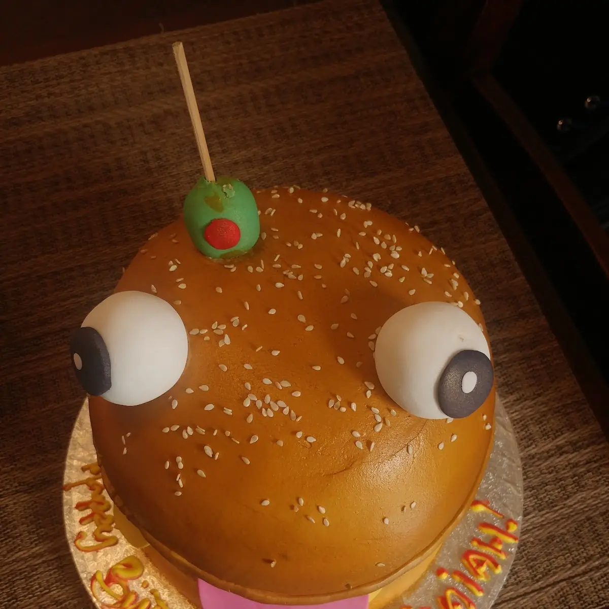 Custom Fortnite Birthday Cake