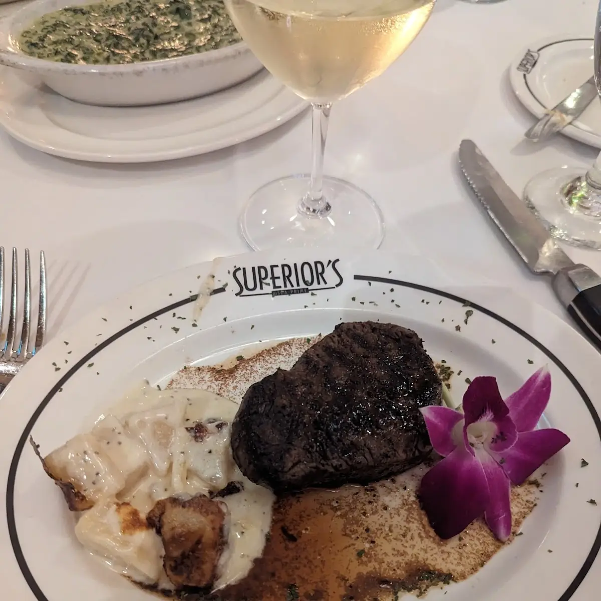 Ribeye Steak Cooked Blue