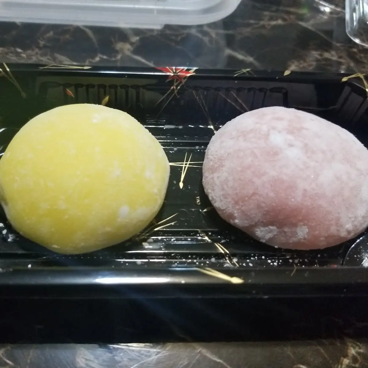 Mango & Strawberry Mochi