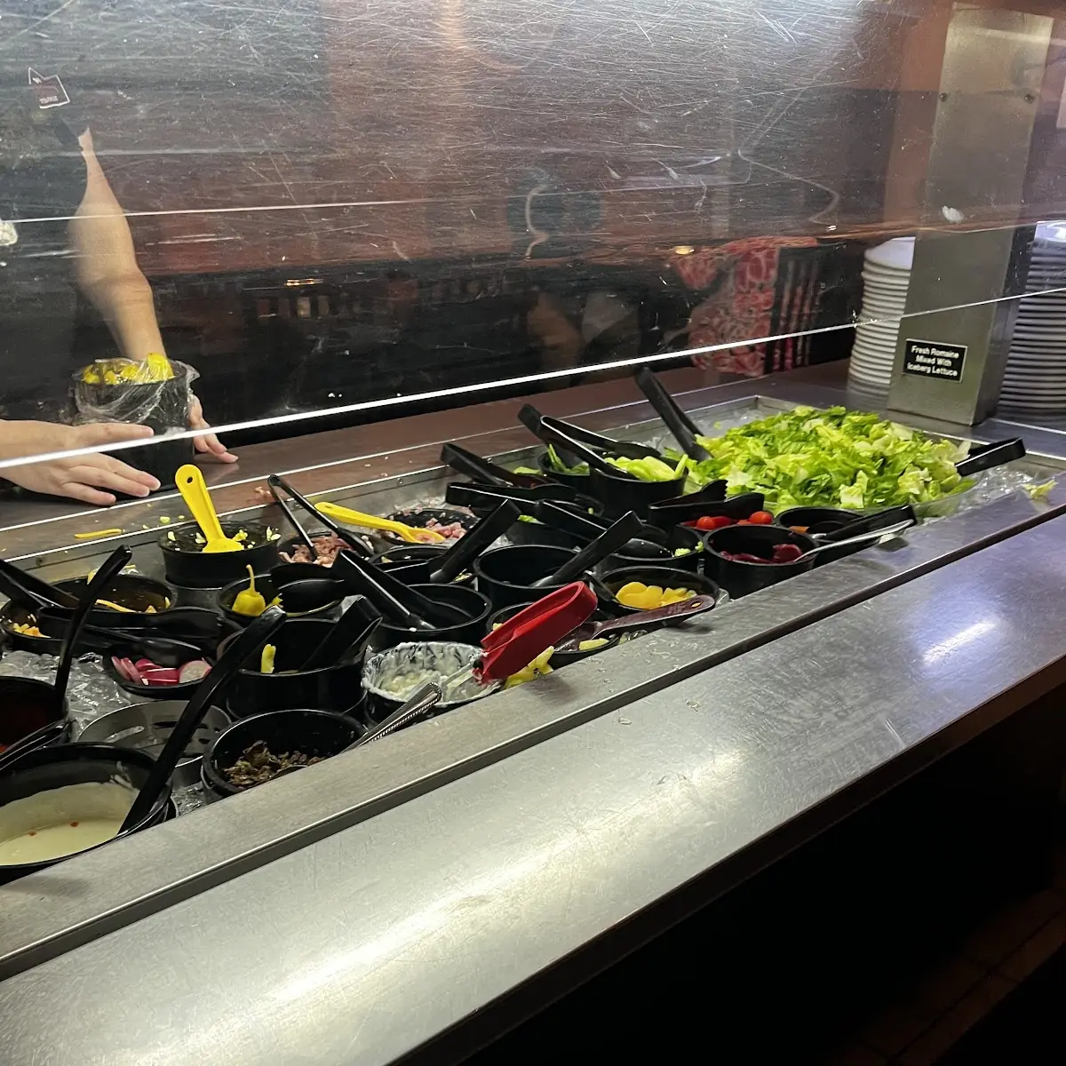 Fresh Salad Bar Offerings