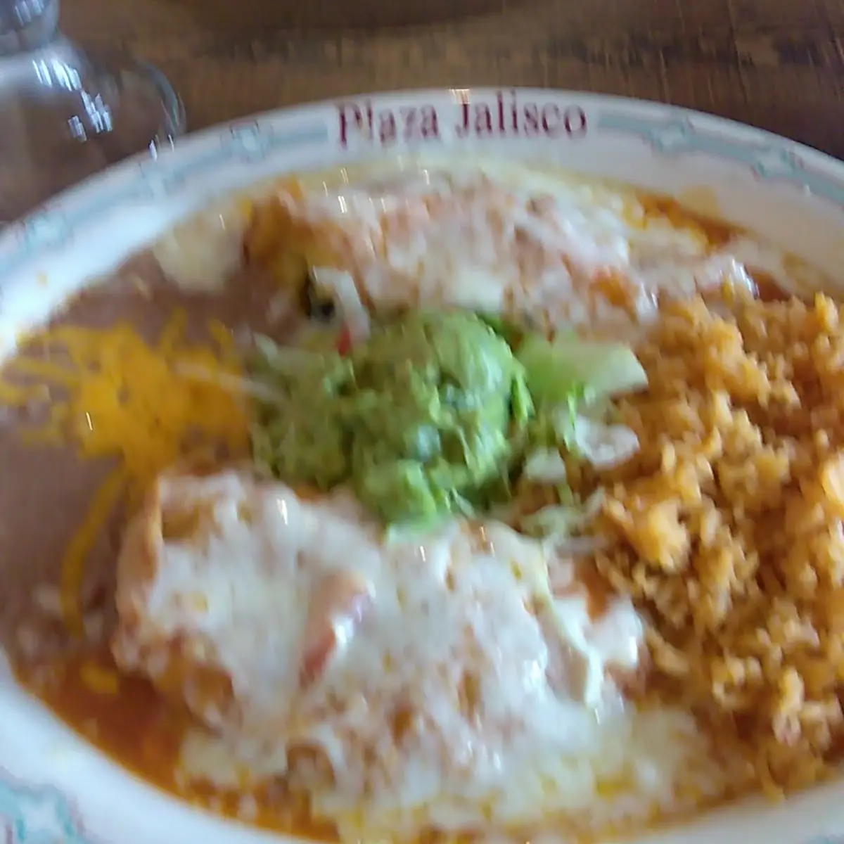 3. Chili Relleno and Choice of Chimichanga, Chalupa, Tamale, or Enchilada with Sour Cream and Guacamole