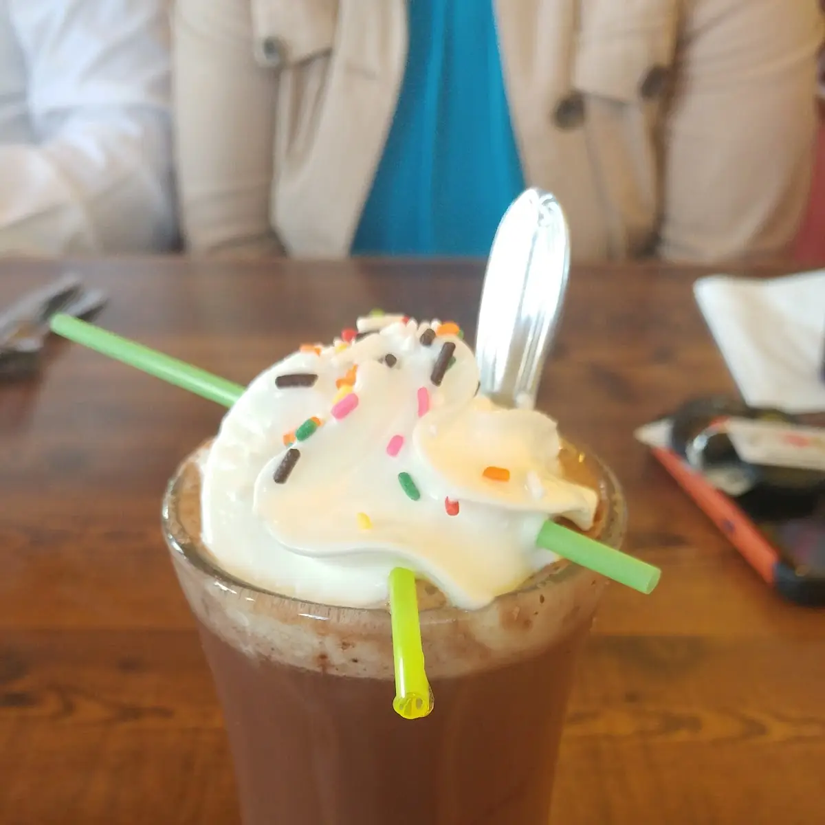 Peppermint Patty with Vodka