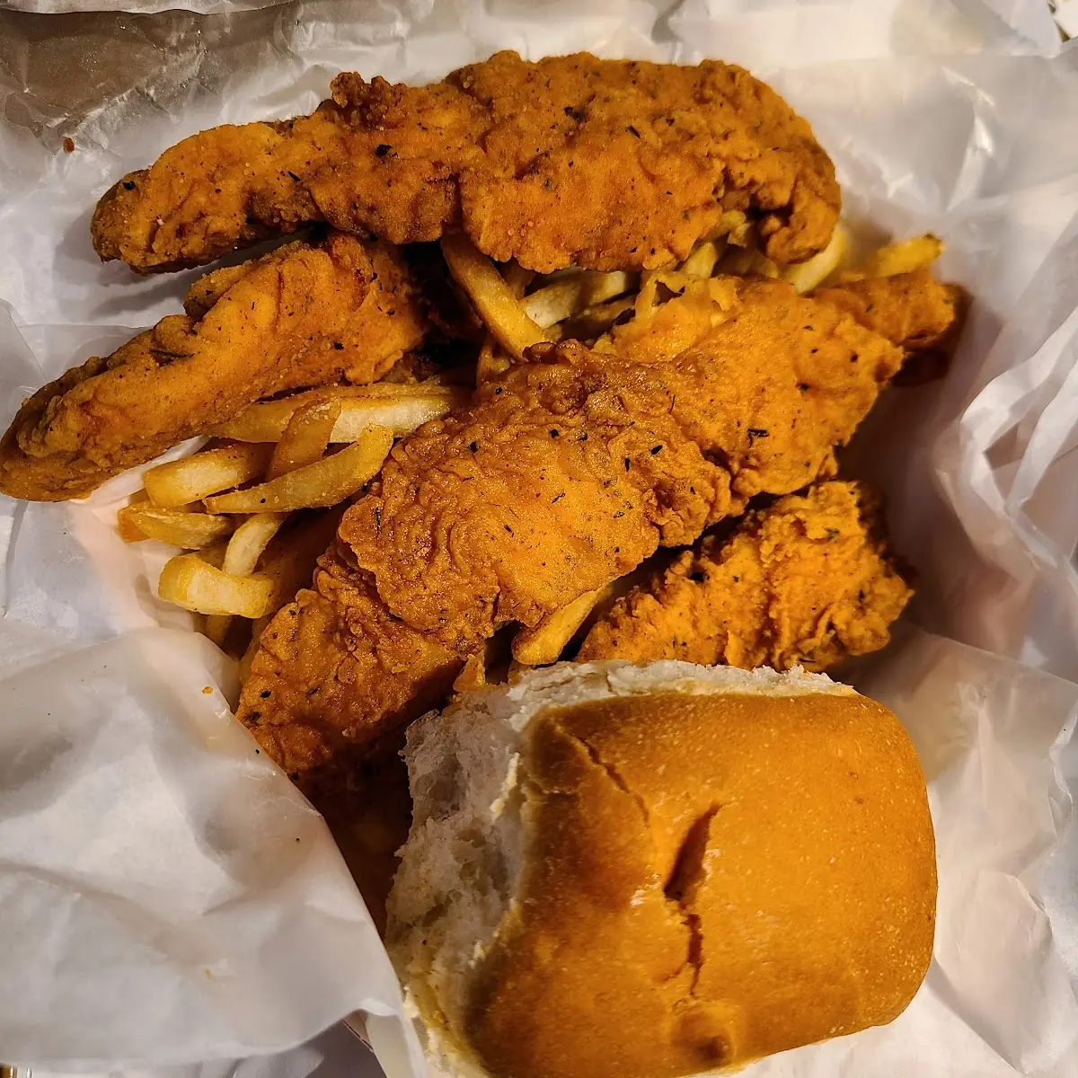 4 Piece Chicken Strips Meal
