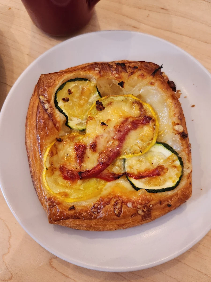 Vegetable and Cheese Puff Pastry