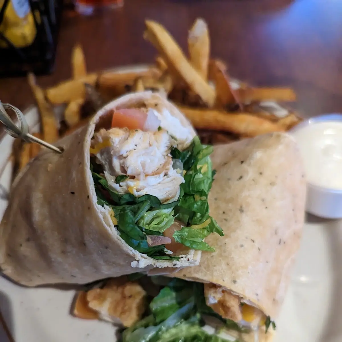 Salmon Caesar Wrap - Thurs Special