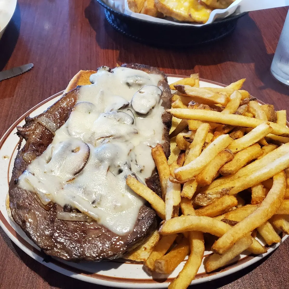 Prime Rib Sandwich with Fries
