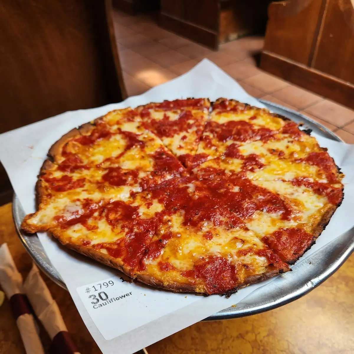 Large Extra Sauce Extra Cheese Pizza