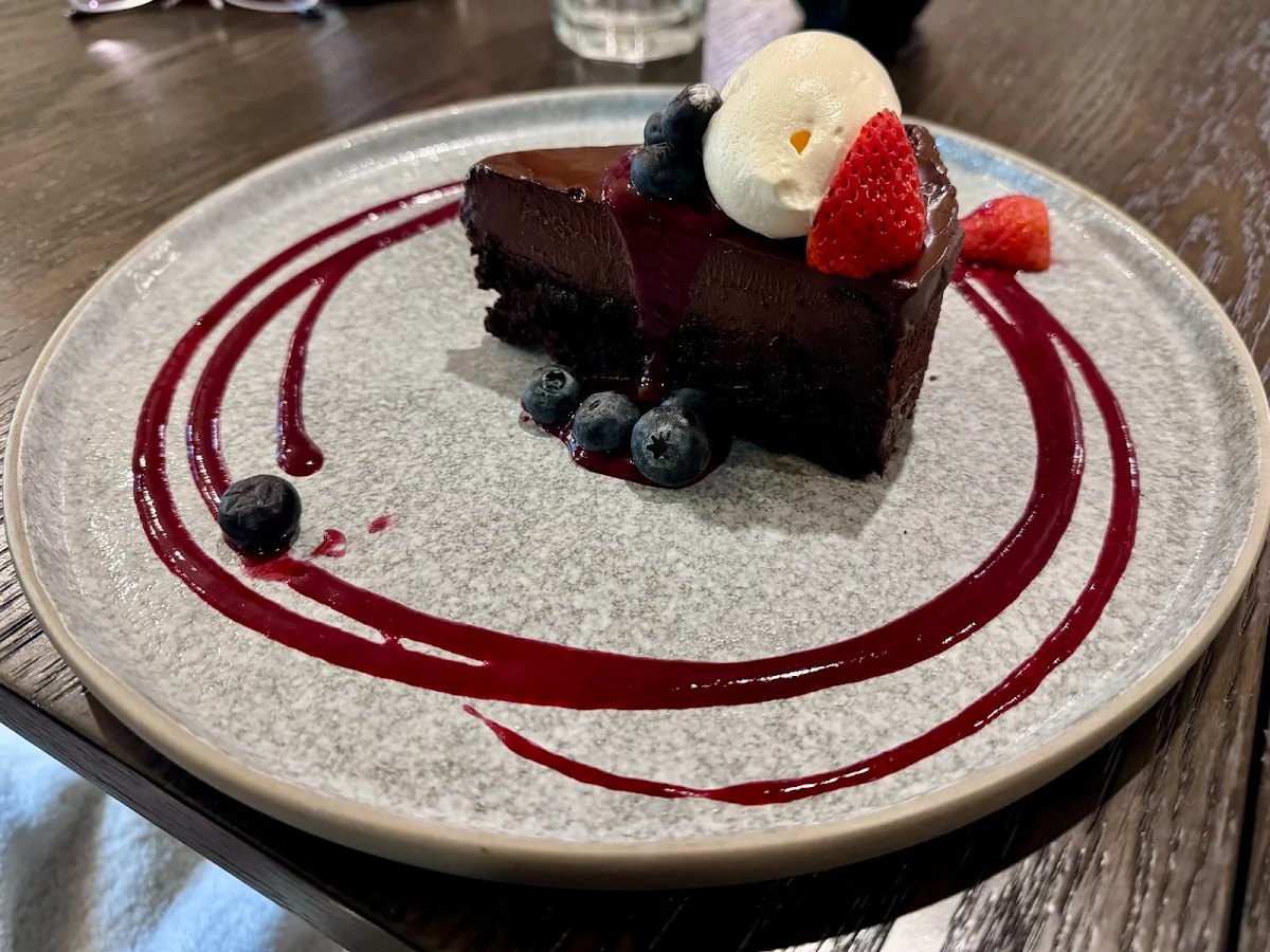 Chocolate Cake, Two Trees Bistro @ Kananaskis Nordic Spa