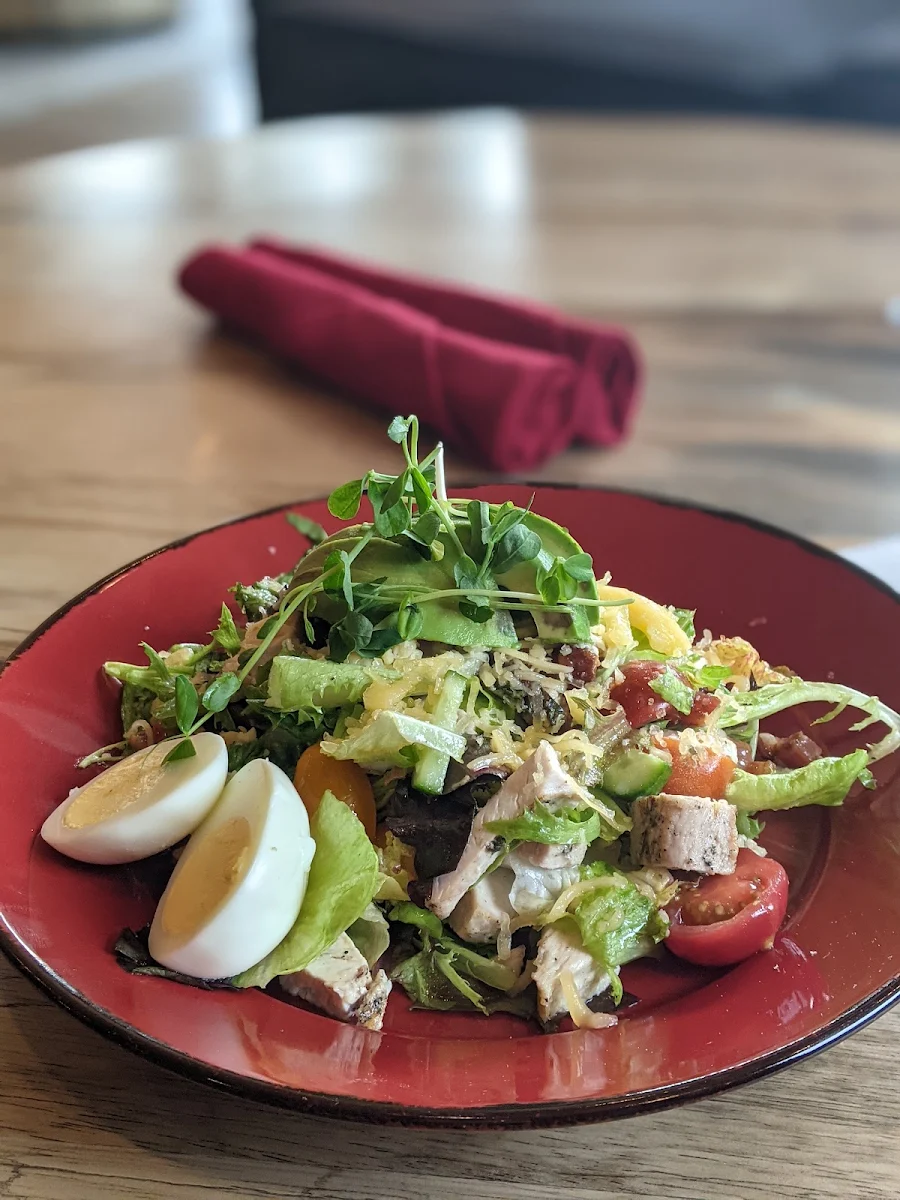 Cobb Salad, Two Trees Bistro @ Kananaskis Nordic Spa