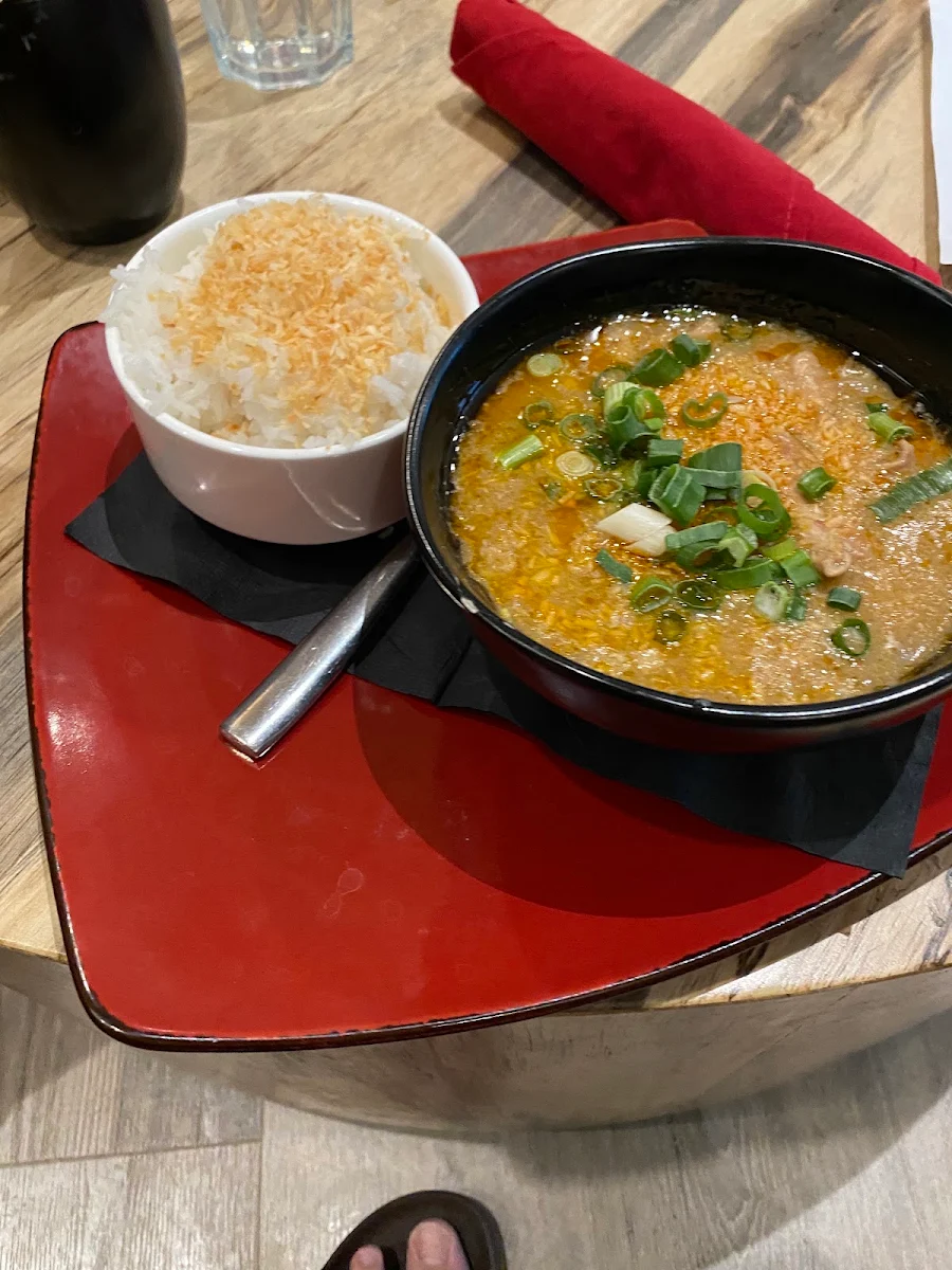 Coconut Rice with Chicken, Two Trees Bistro @ Kananaskis Nordic Spa