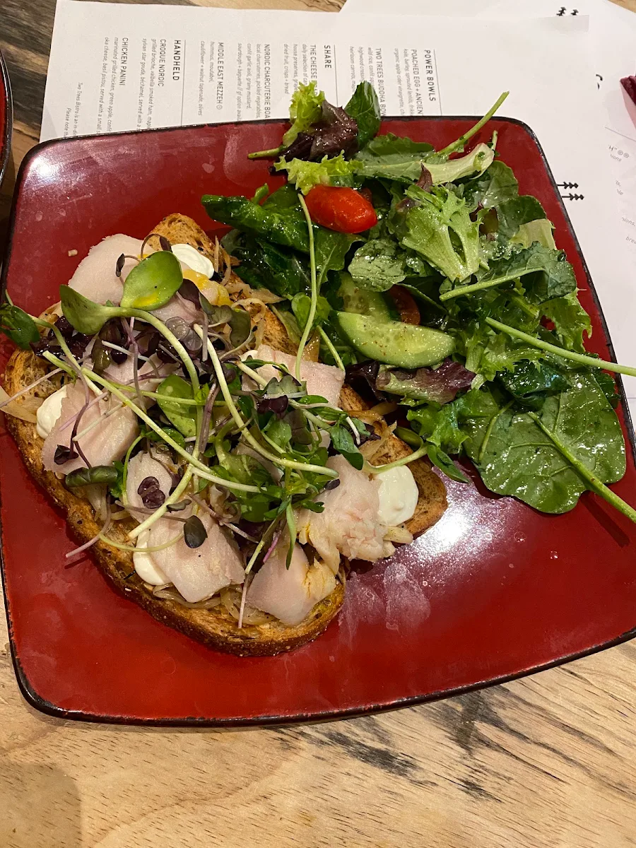 Tuna on Toast, Two Trees Bistro @ Kananaskis Nordic Spa
