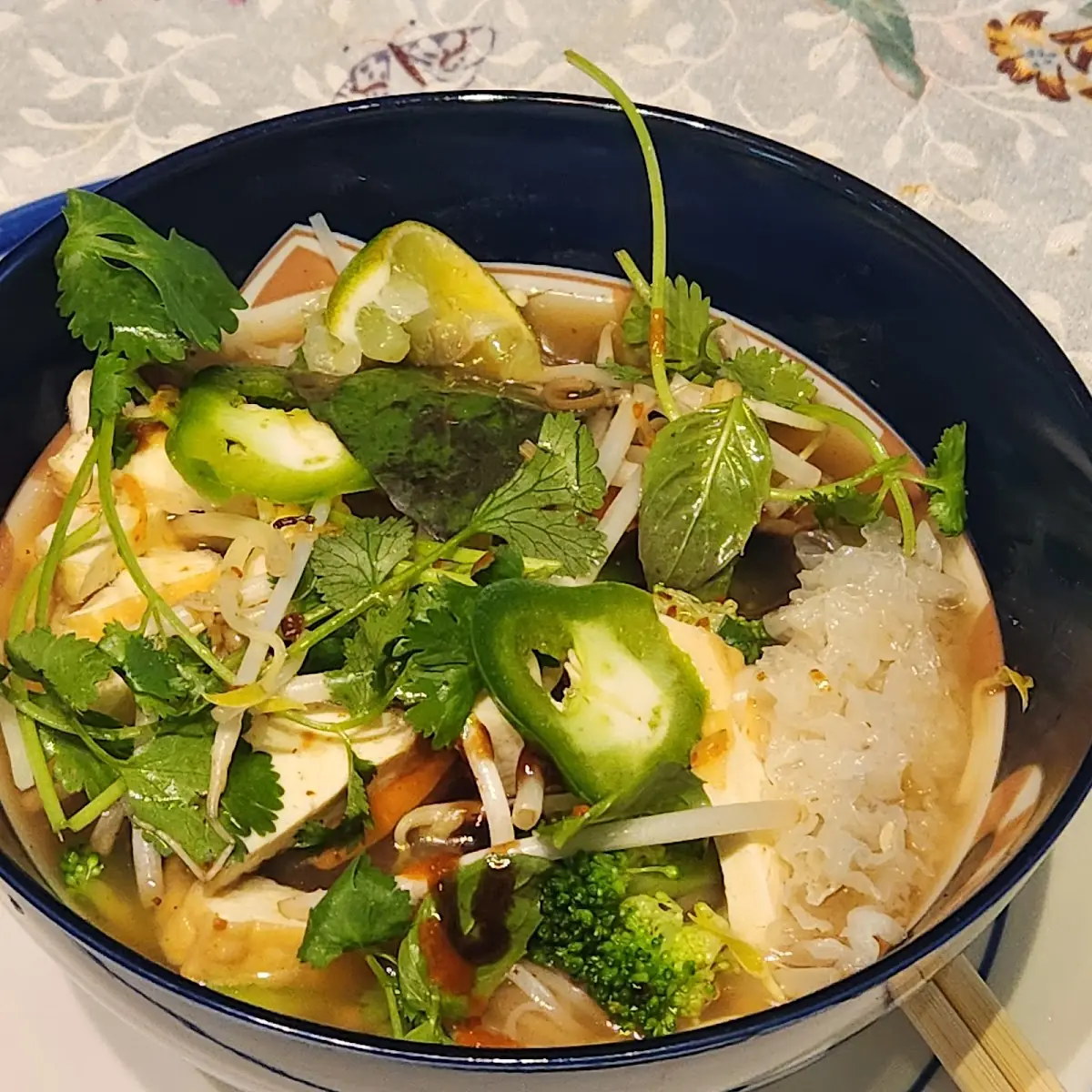 Vegetarian Noodle Soup