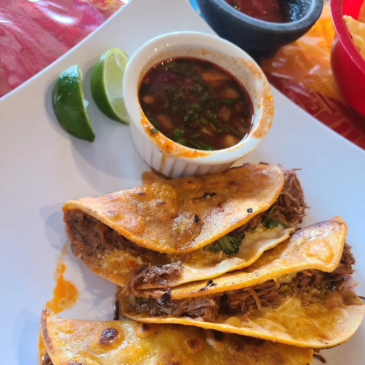 3 Birria Tacos