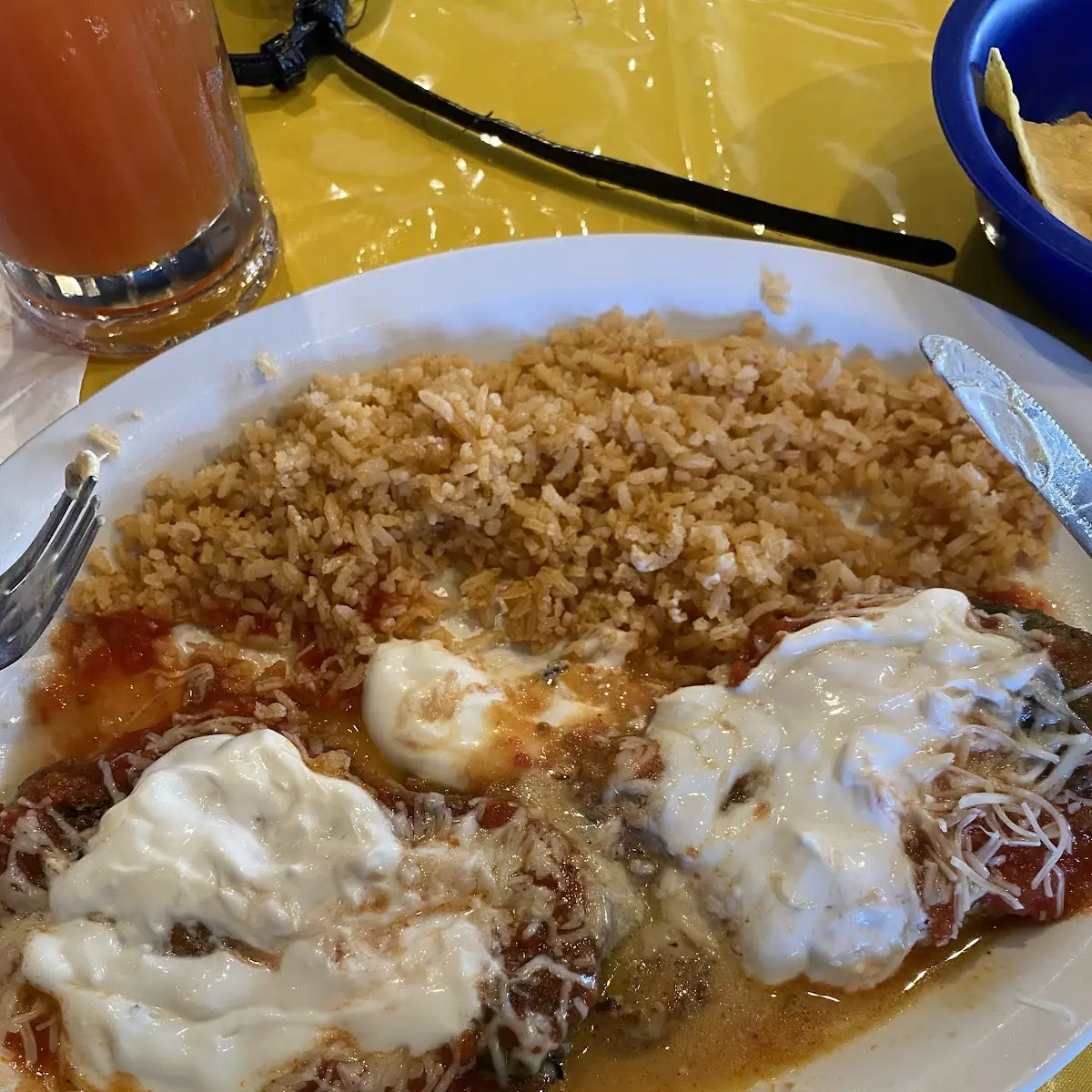 Chili Relleno Dinner