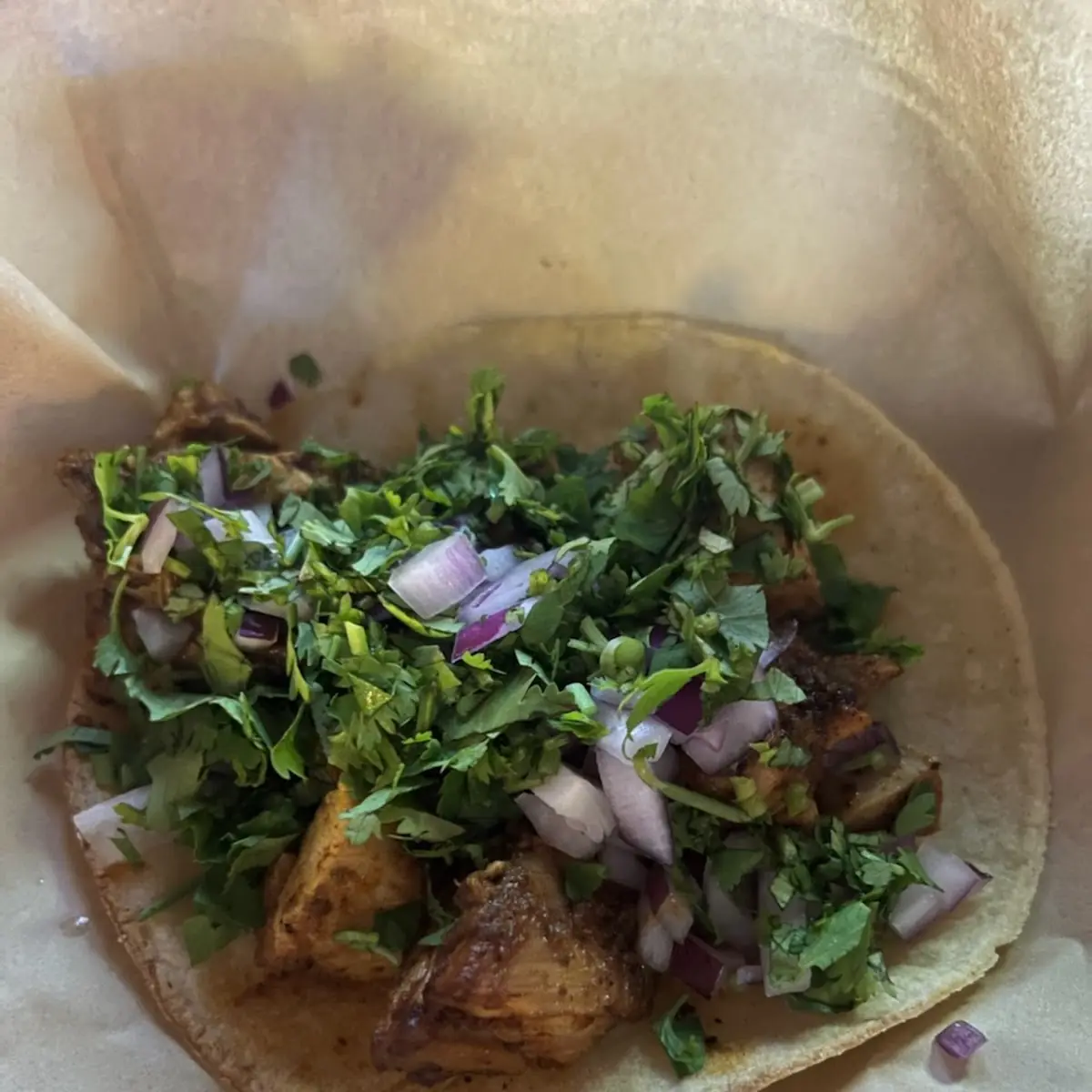 Tipsy Tacos Chicken Taco