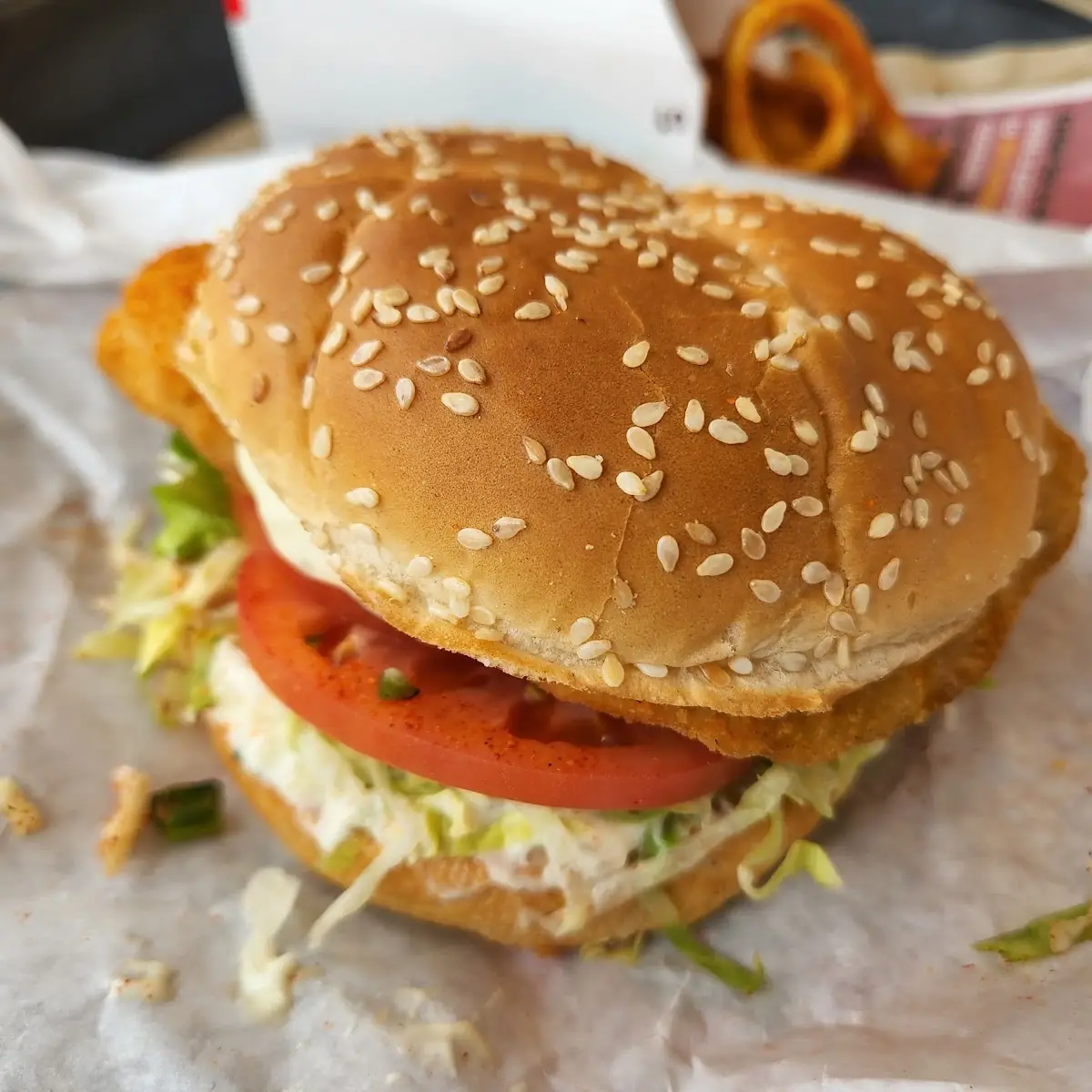 Spicy Fish Sandwich