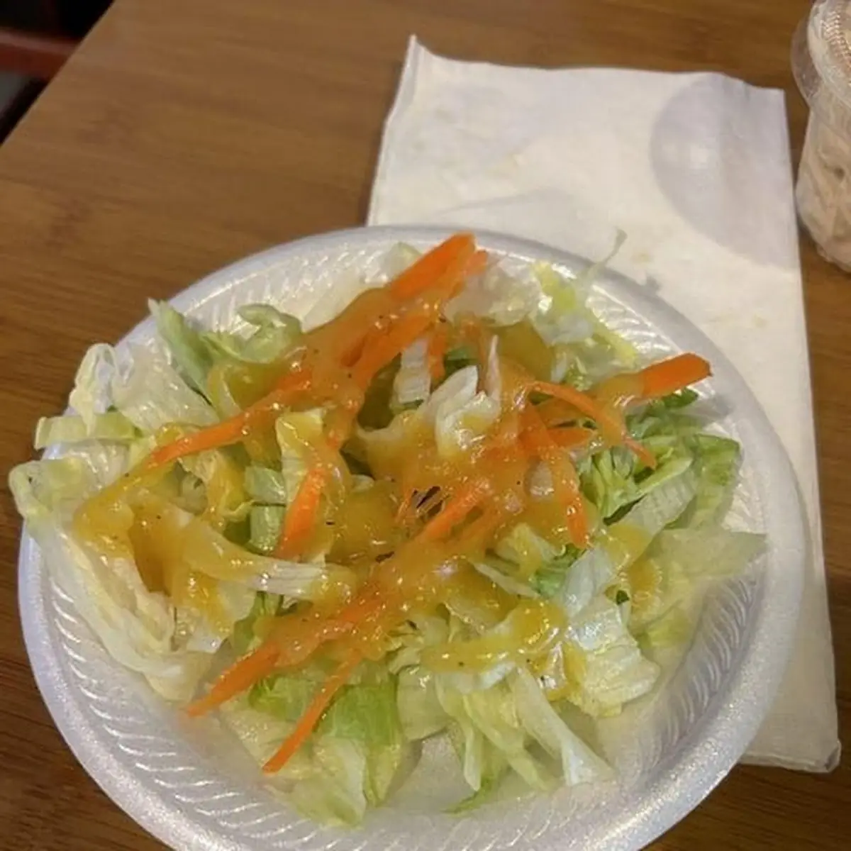 Shredded Cabbage Side Salad
