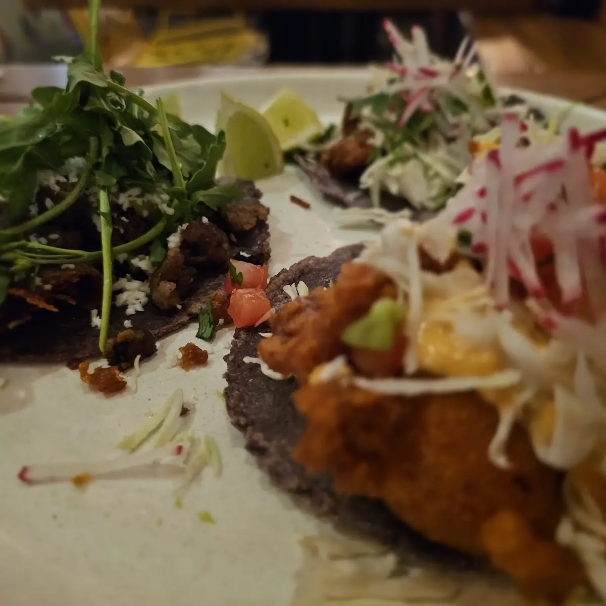 Carne Asada and Al Pastor Taco