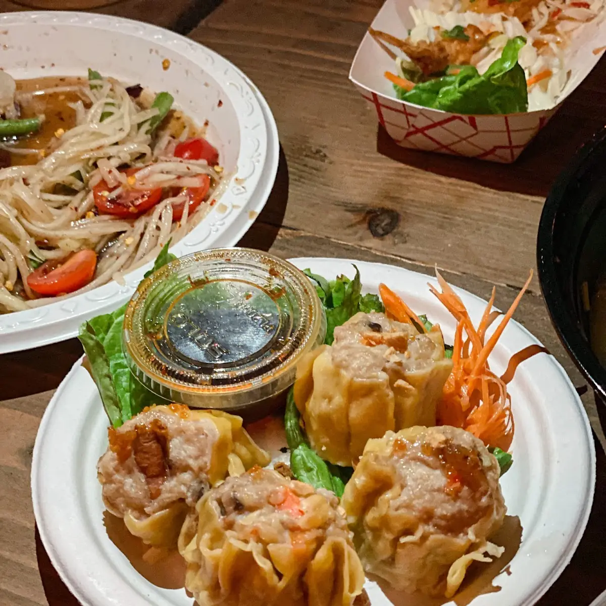 Pak Mor Thai Steam Veg Dumpling