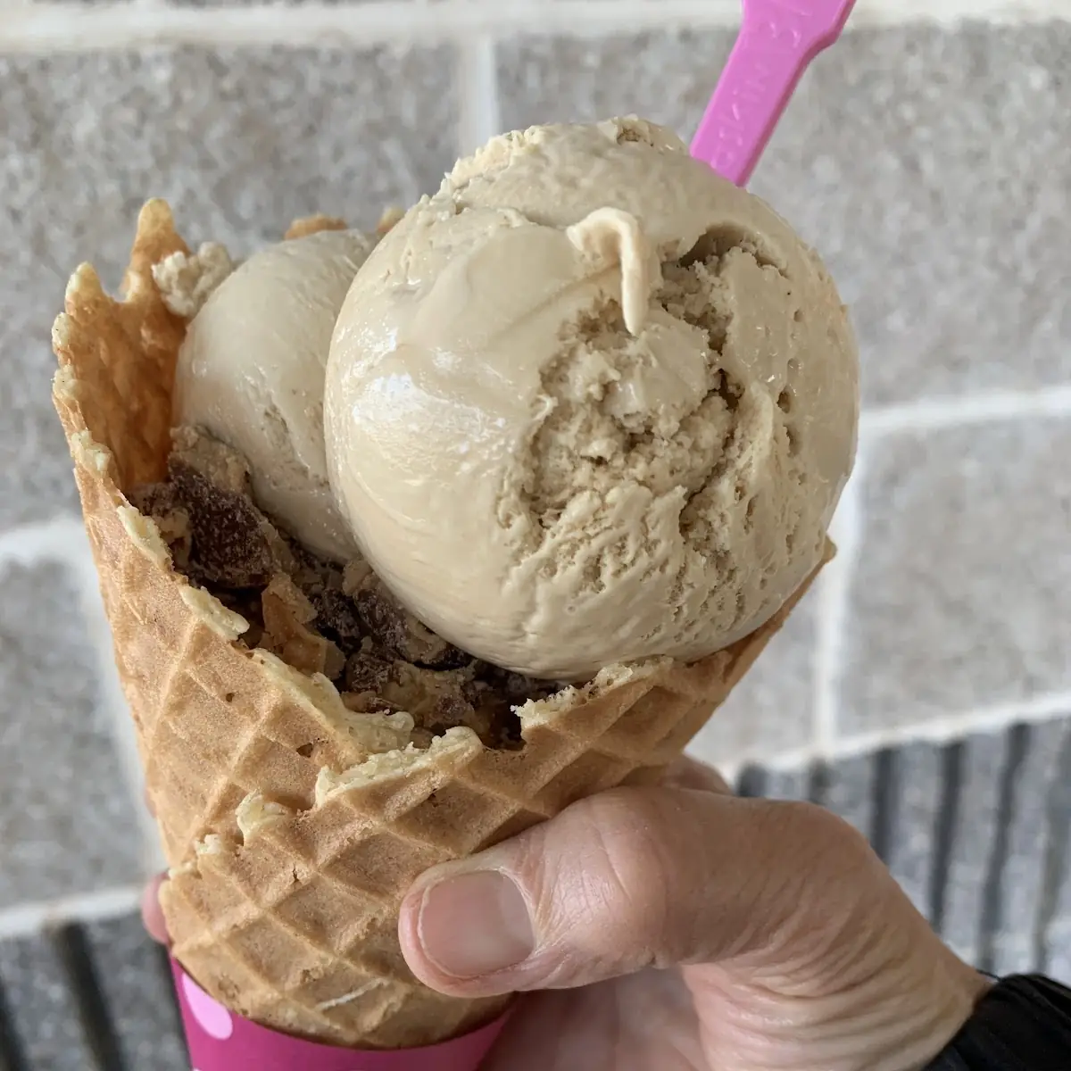 Fresh-Baked Waffle Cone