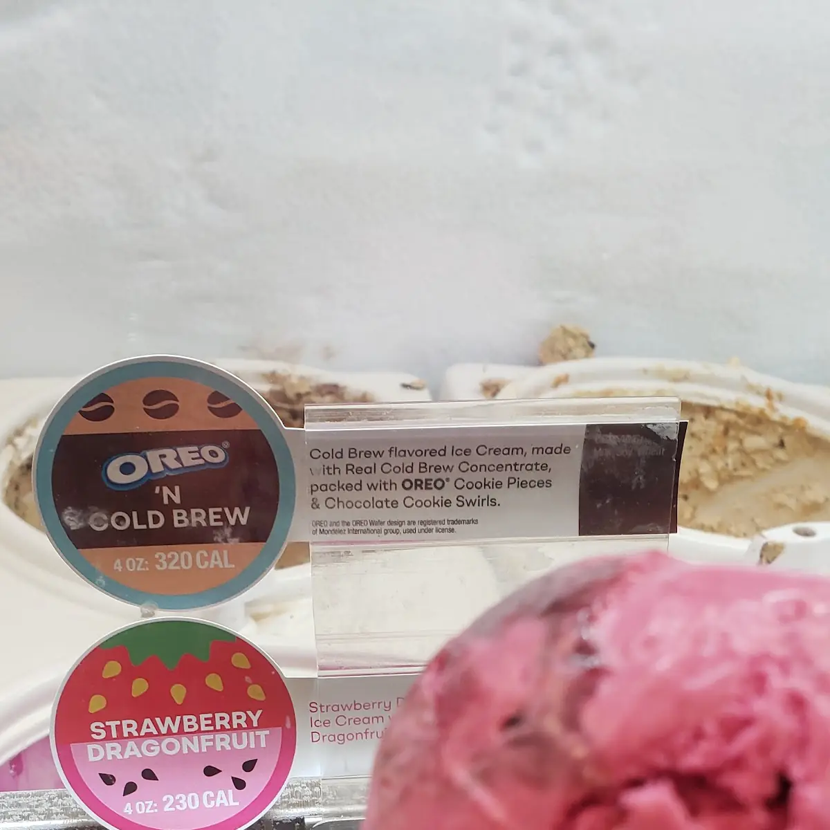 Strawberry Dragonfruit Ice Cream