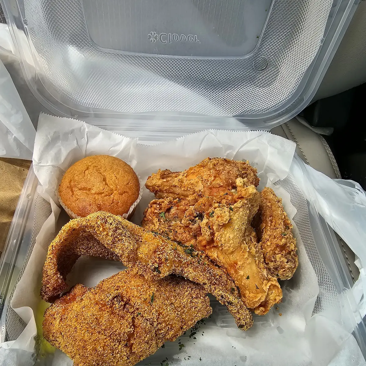 Crispy Fried Catfish Fillets & Golden Fried Chicken Wings