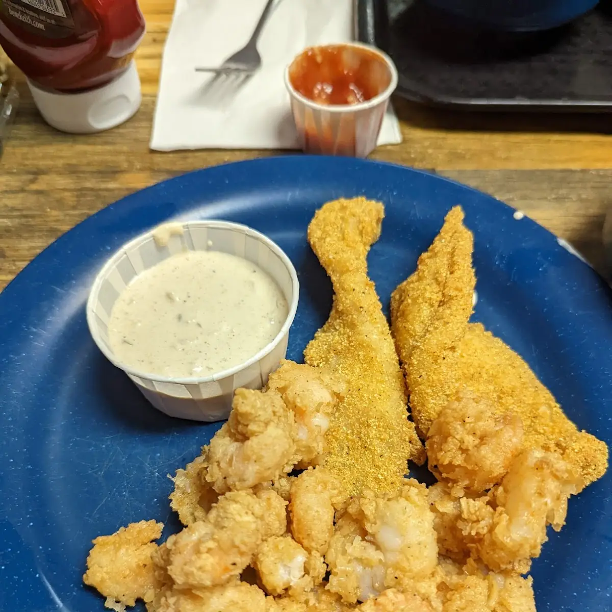 Fried Shrimp and Catfish