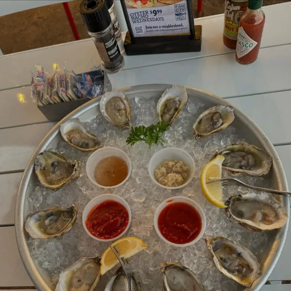 Oysters on the Half Shell