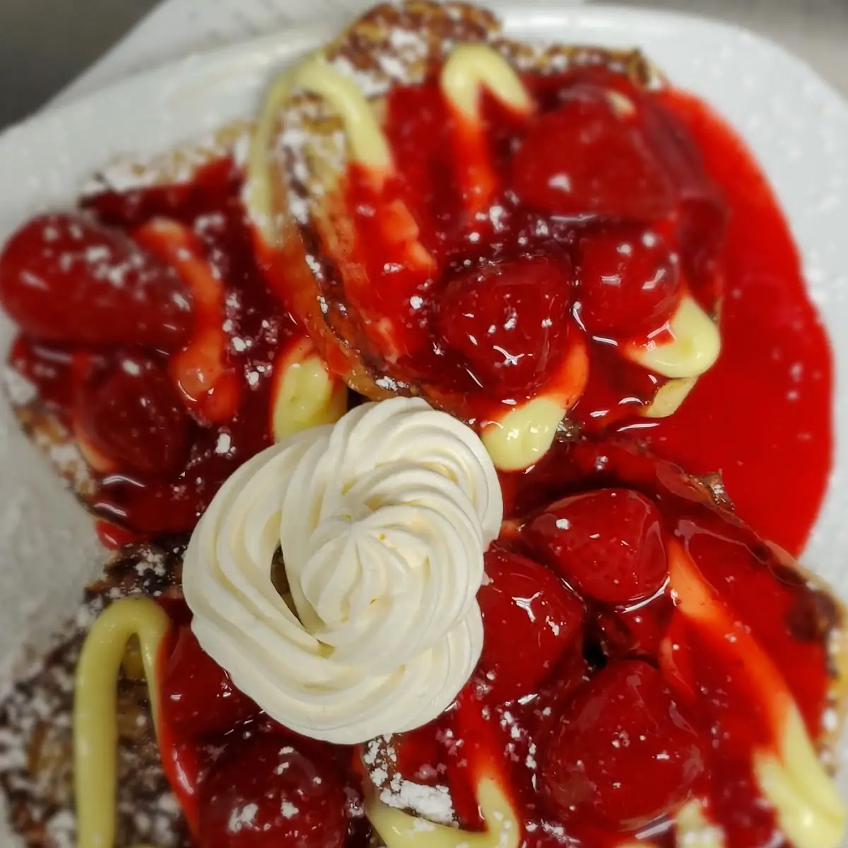 Strawberry Croissant French Toast