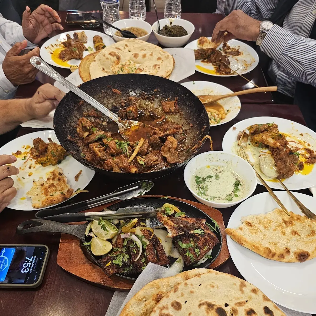 Channa Masala Panjabi Side Order Plain Naan