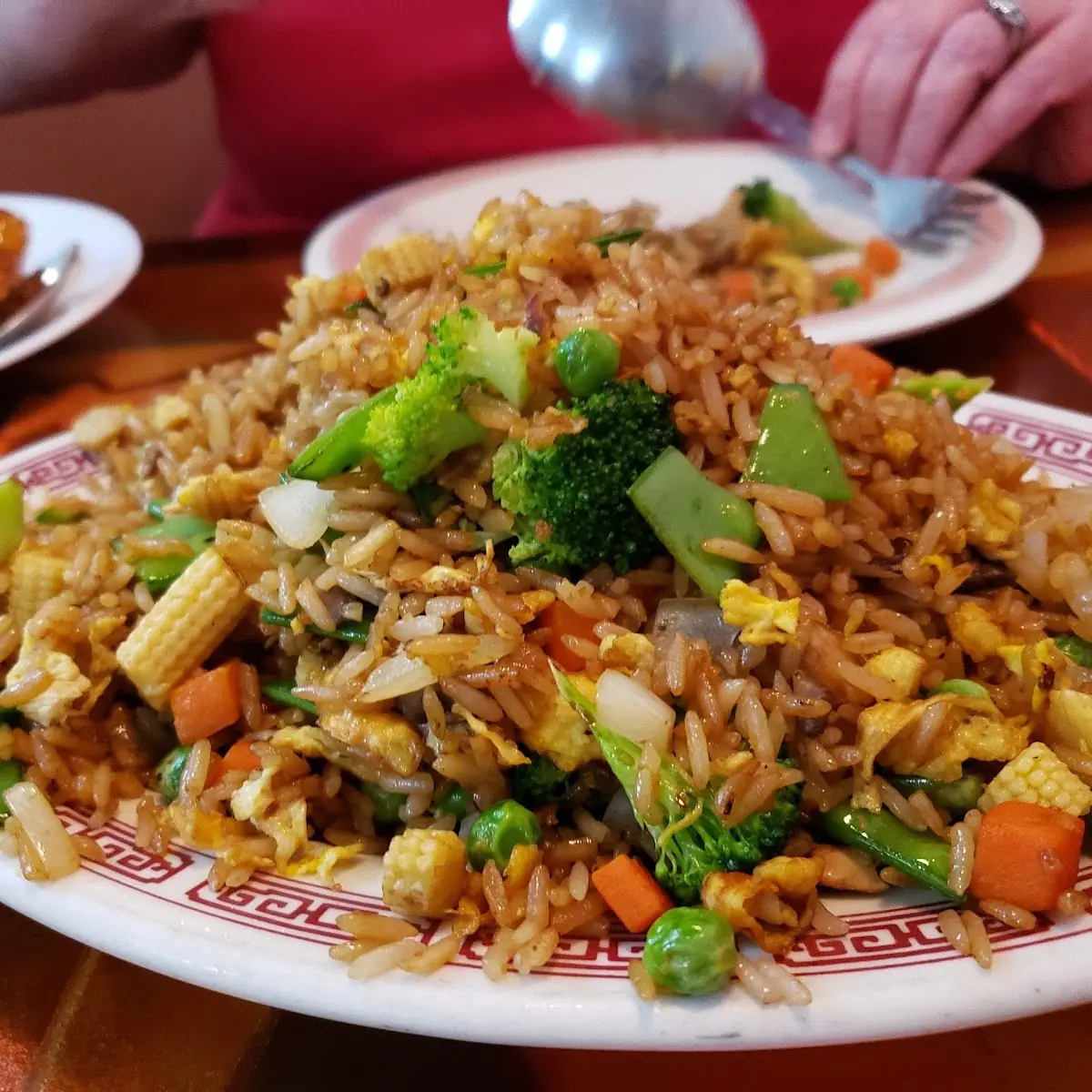 Combination Fried Rice Chicken Beef Shrimp