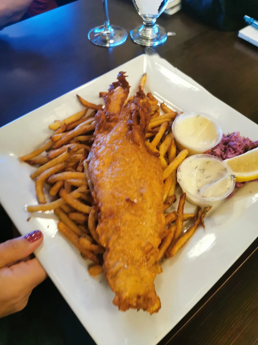 Fish and Chips, St. Martha's Brasserie d'Orléans