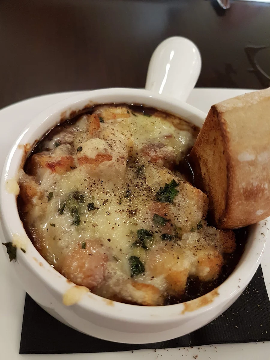 French Onion Soup, St. Martha's Brasserie d'Orléans
