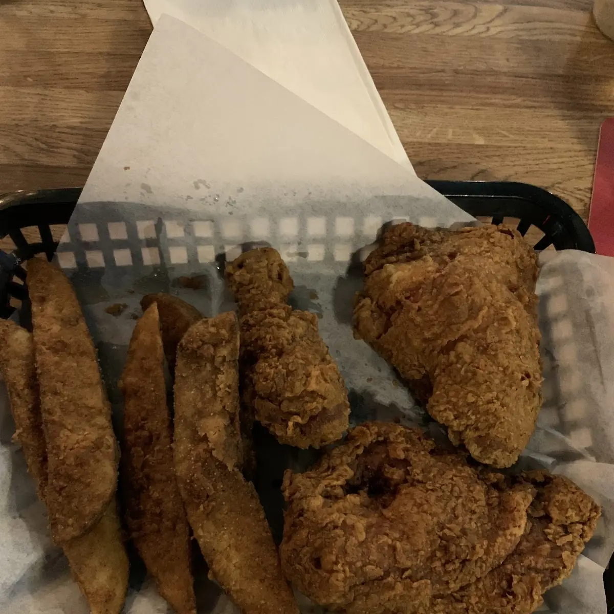 Fried Chicken and Jo Jo’S
