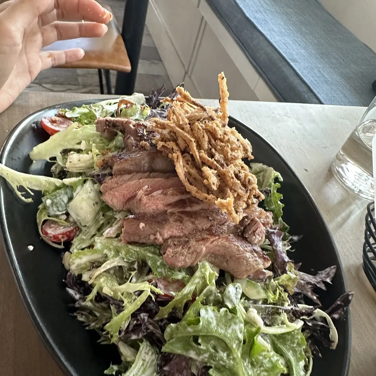 Blue Cheese Steak Salad
