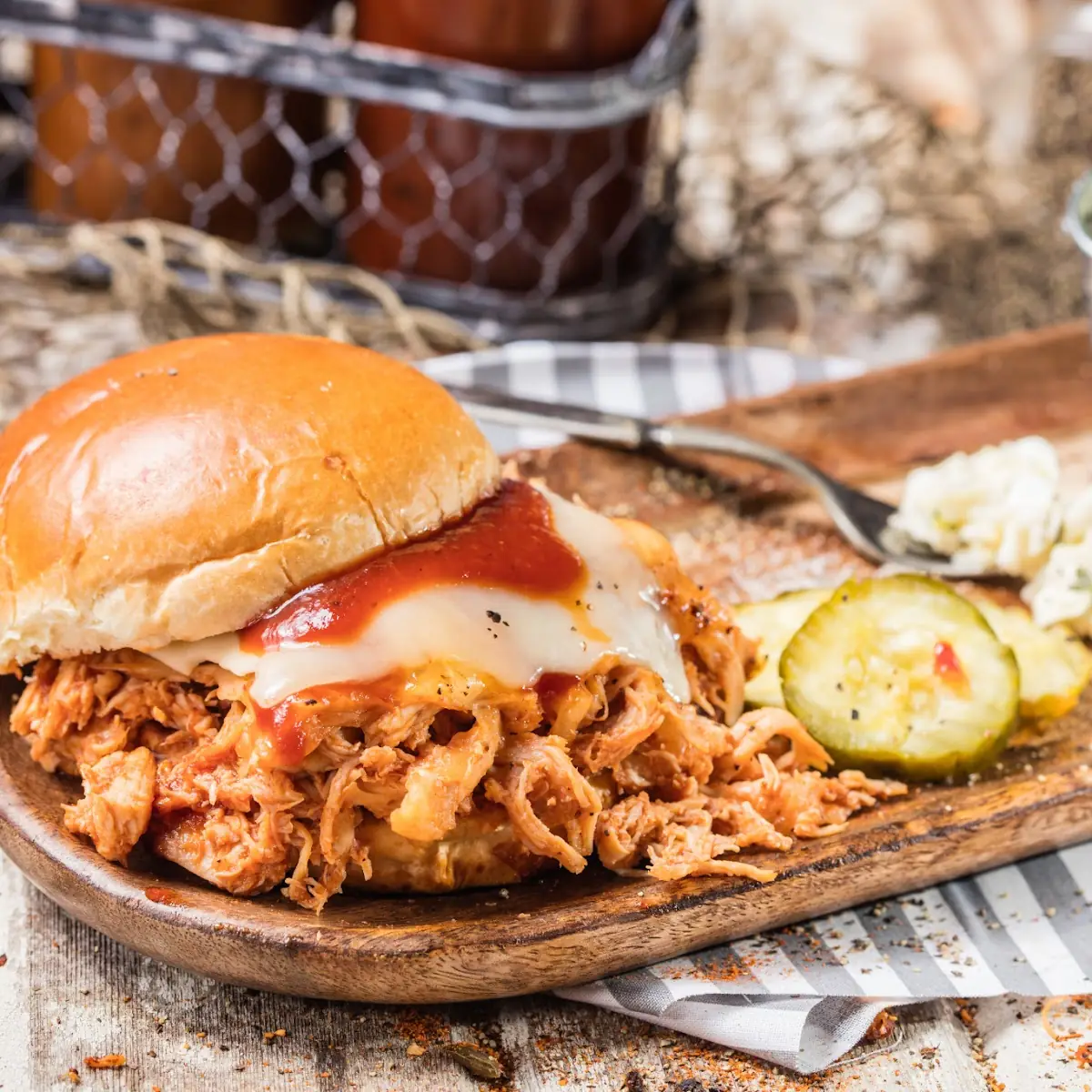 BBO Pulled Chicken
