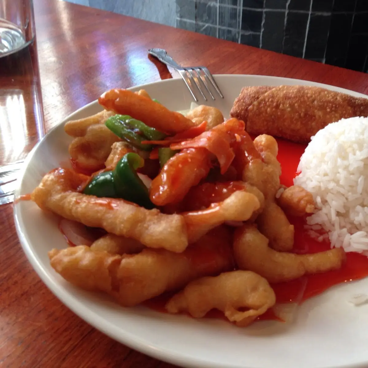 Sweet Sour Chicken Dinner Combo