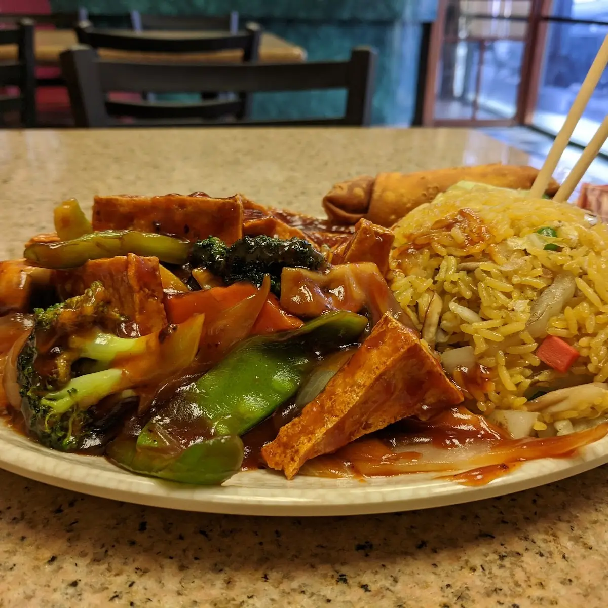Bean Curd Szechuan Style