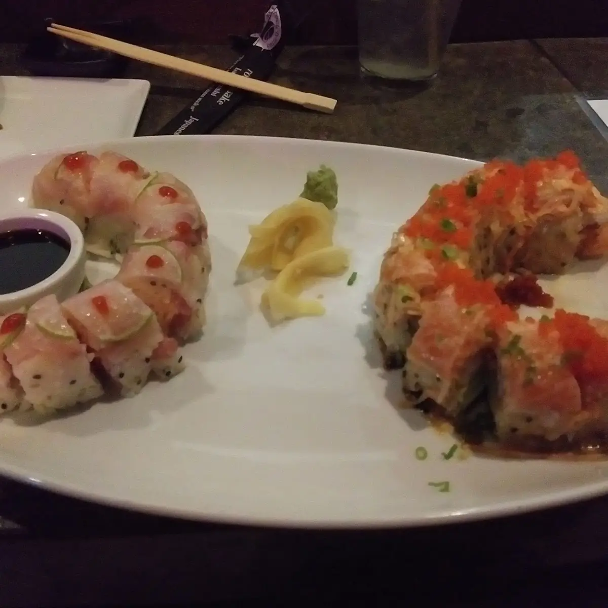 Garlic Salmon Roll