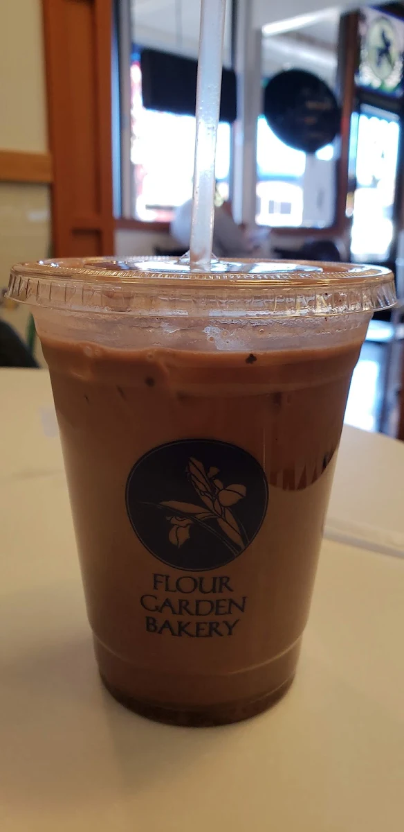 Iced Dark Chocolate Milk