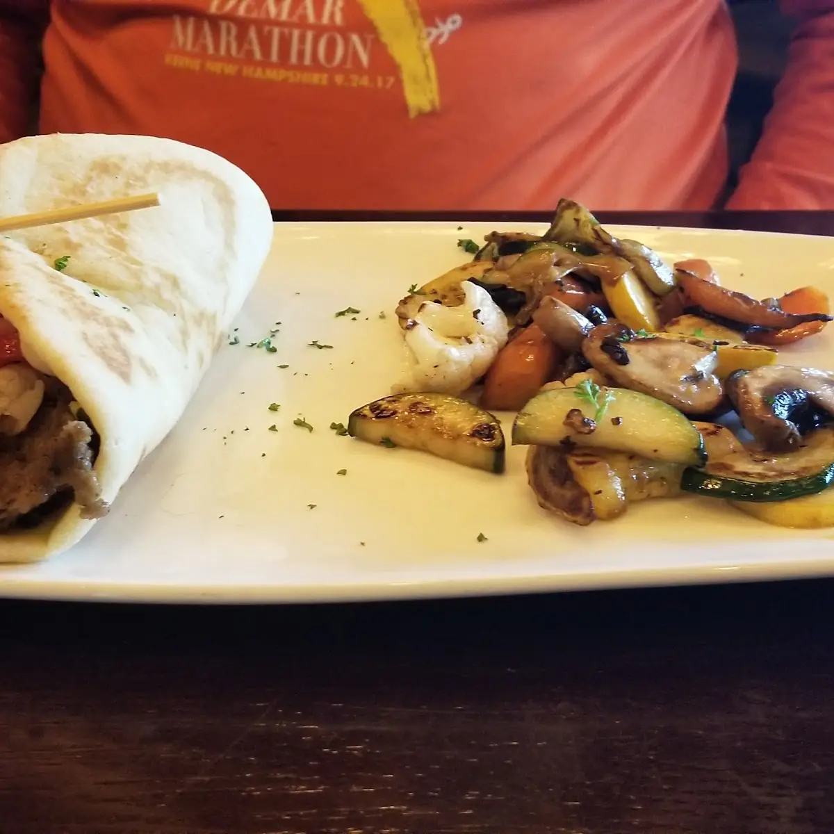 Gyro Grilled Vegetables Side