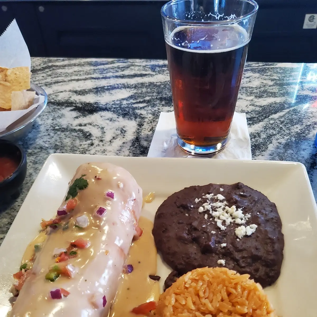 Enchilada Plate